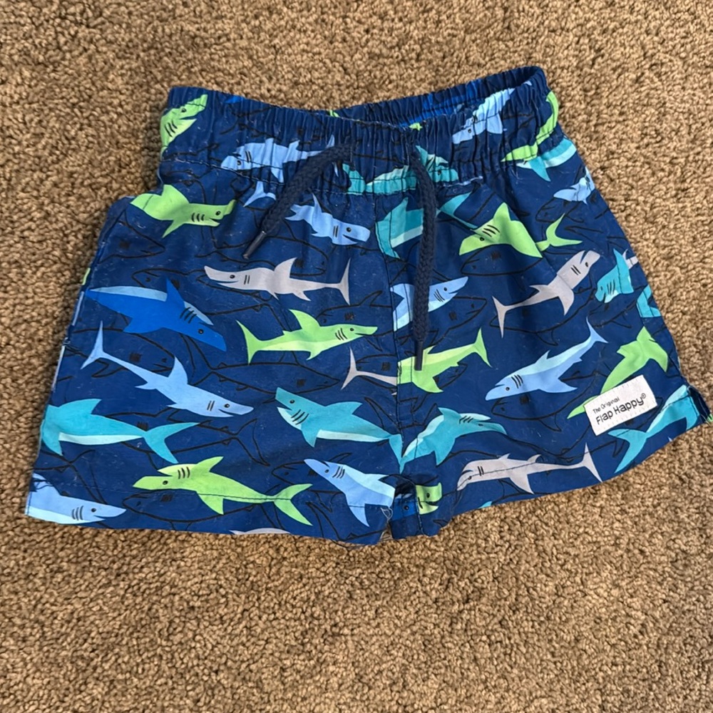 Flap Happy Boys Swim Shorts 12m